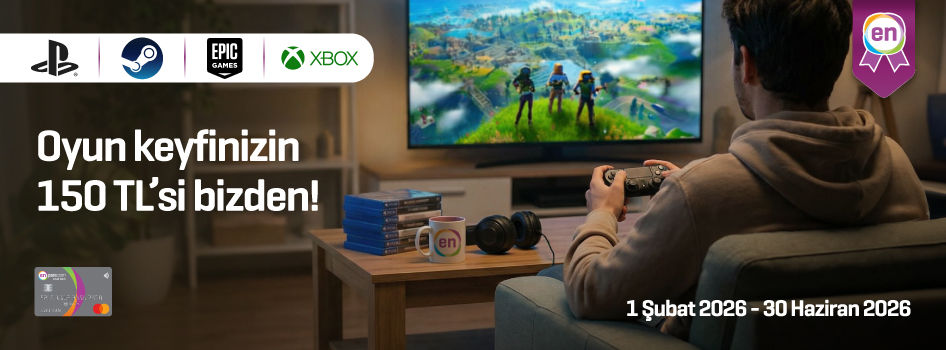 Oyun keyfinizin 150 TL’si bizden!