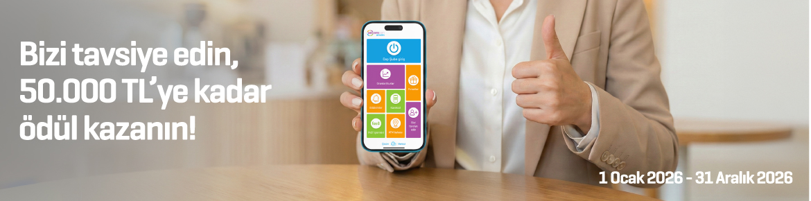Enpara Şirketim’i tavsiye edin, 50.000 TL’ye kadar ödül kazanın!