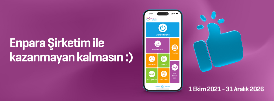 Enpara Şirketim’i tavsiye edin, 50.000 TL’ye kadar ödül kazanın!
