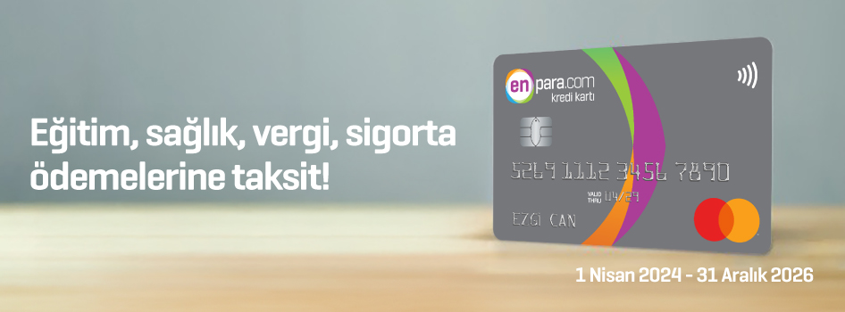 Eğitim/sağlık harcamalarınızı ve vergi/sigorta ödemelerinizi faizsiz sonradan taksitlendirin!