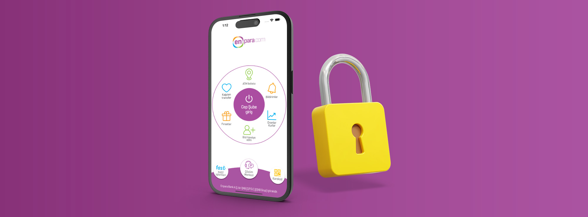 Enpara.com'a başvurun tüm online işlemlerinizi güvenle gerçekleştirin.