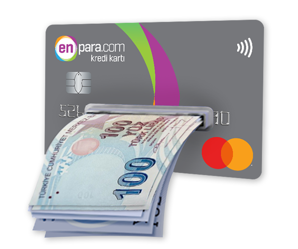 Acil nakit ihtiyaçlarınız için Enpara.com Kredi Kartı'nızdan hemen nakit avans çekin, taksit taksit ödeyin.