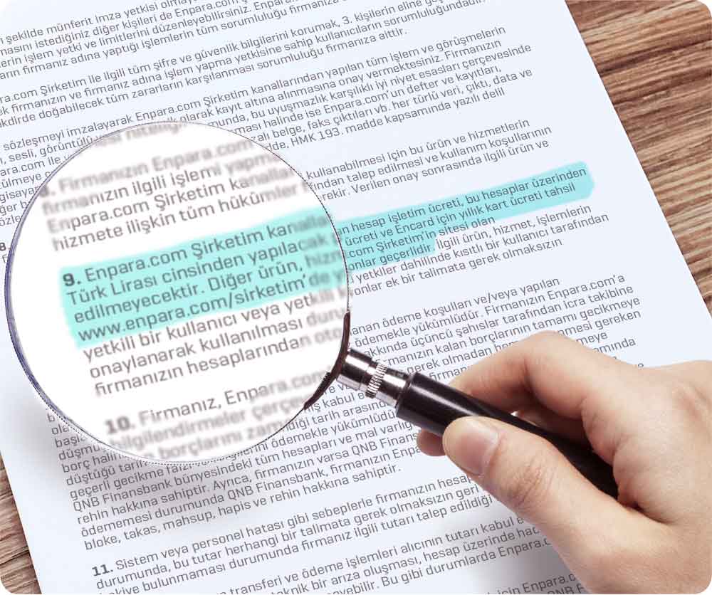 Enpara.com Şirketim hesabınızı hemen açın, hiçbir hesabınız için hessap işletim ücreti ödemeyin!